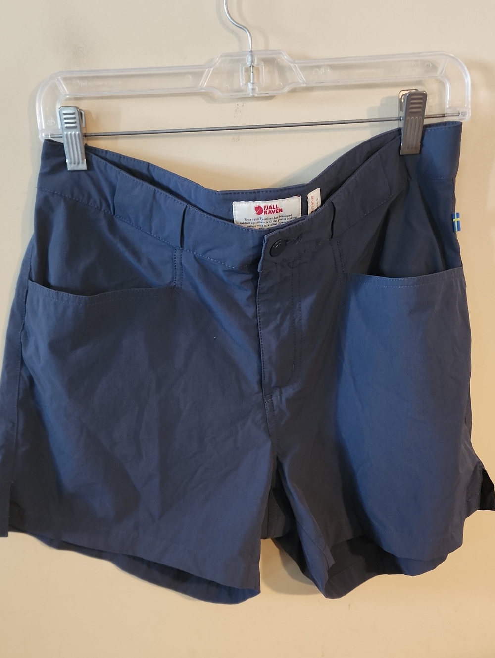 Fjallraven Women's Navy Blue Outdoor Shorts